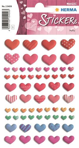 Herma stickers Magic Valentine's Day små hjerter (1)