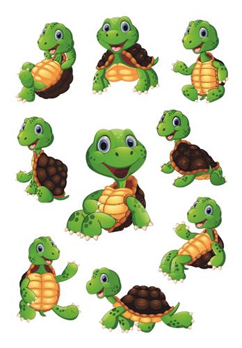 Herma stickers Magic skildpadder (1)
