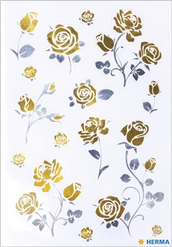 Herma stickers Creative rose gold silver (1)