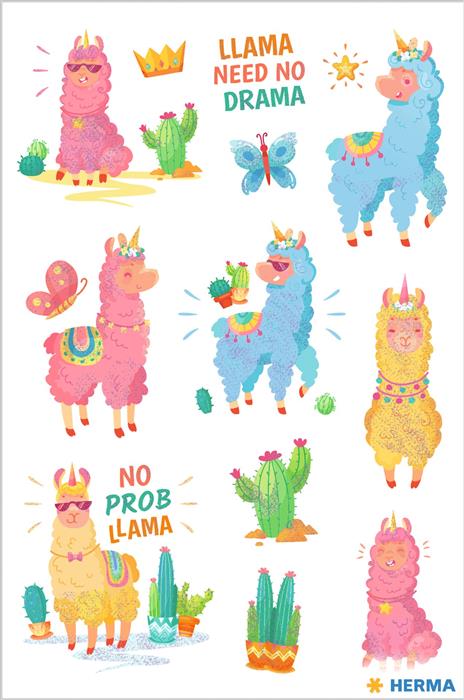 Herma stickers Decor lama (2)