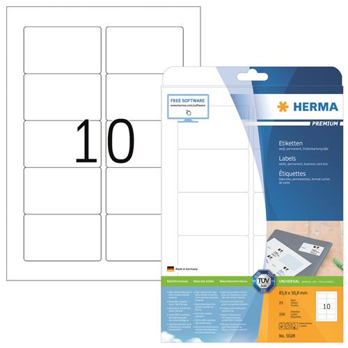 Herma etiket Premium 83,8x50,8 (250)