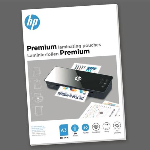HP Lamineringslomme Premium 80my A3 (50)