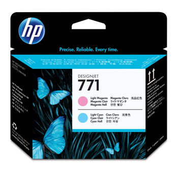 HP 771 Light magenta/light cyan printhead