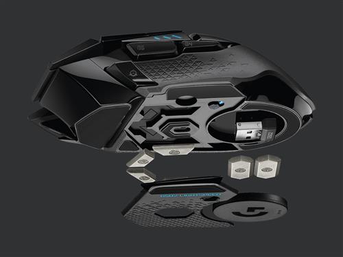 G502 LIGHTSPEED Wireless Gaming Mouse, Black