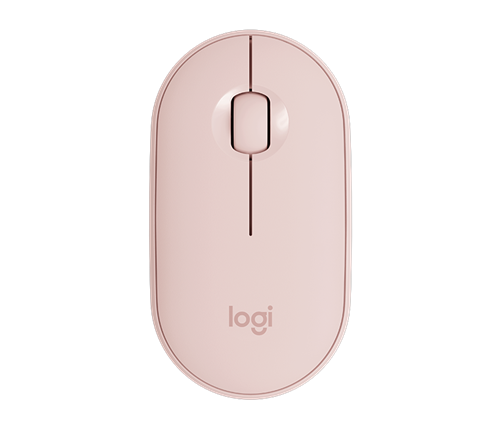 Logitech Pebble M350 Wireless Mouse, Rose
