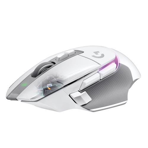 G502 X Plus Wireless Gaming Mouse, White/Premium