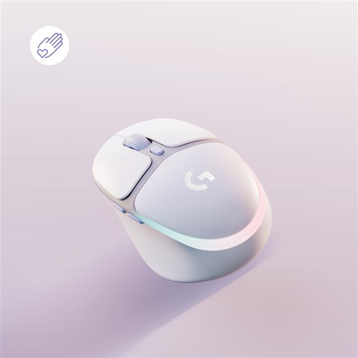 G705 Wireless Gaming Mouse, Off White