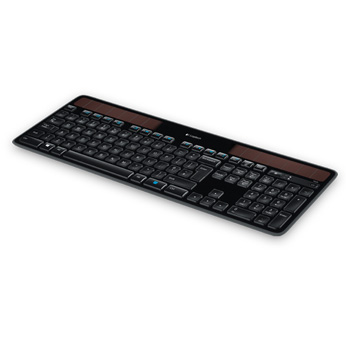 K750 Solar Wireless Keyboard, Black (Nordic)