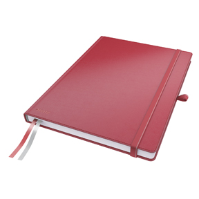 Notesbog Complete A4 kvad. 96g/80ark rød