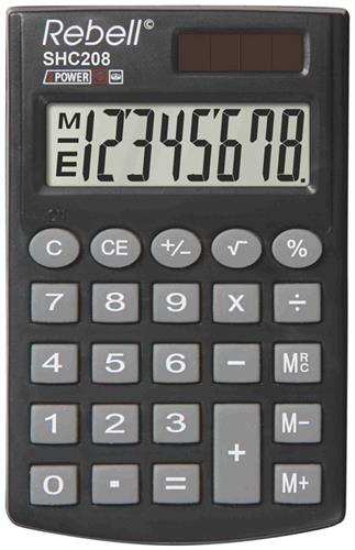 Rebell pocket calculator HC208