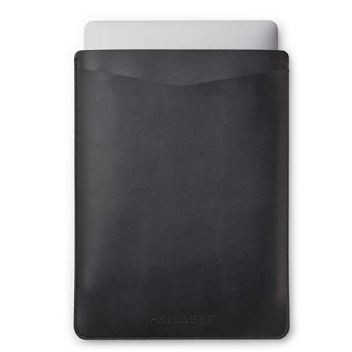 Philbert Ultra Slim Sleeve incl strap MacBook 15'', Black