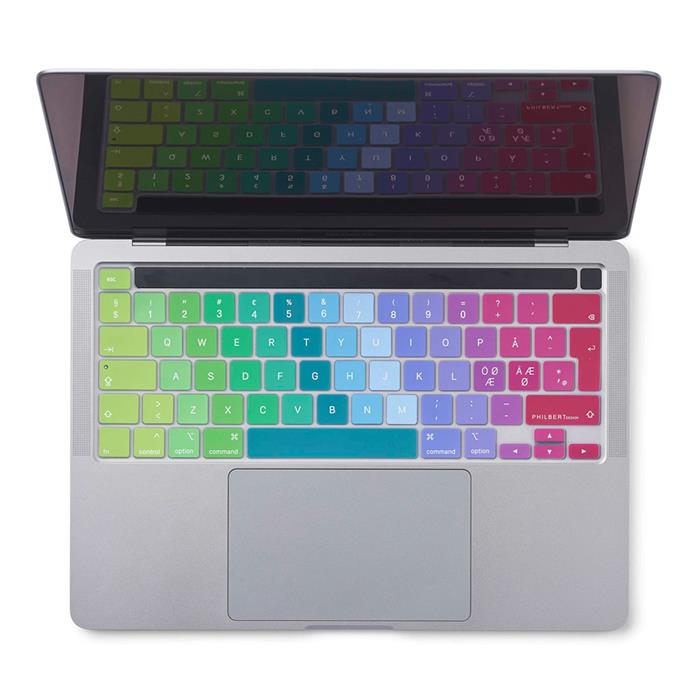 KB Cover MacBook 13-16’’/13\'\' Pro 2022, Rainbow (Nordic)