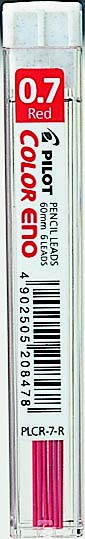 Stifter farvede Color ENO 0,7mm HB rød (6)