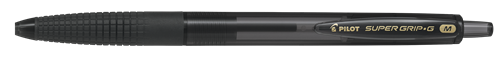 Kuglepen m/klik Super Grip G 1,0 sort