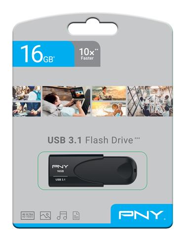 USB 3.1 Attache 4 16GB, Black