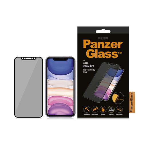 PanzerGlass iPhone XR/11 Privacy, Black (Case Friendly)