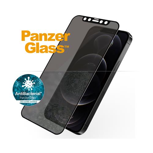 PanzerGlass iPhone 12/12 Pro (CF) Privacy, Black (AB)