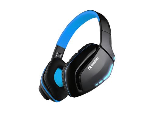 Blue Storm Wireless Gaming Headset, Black/Blue