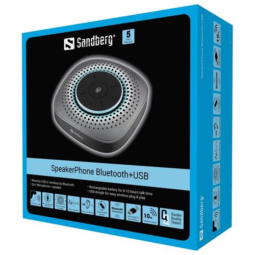 Sandberg SpeakerPhone Bluetooth+USB