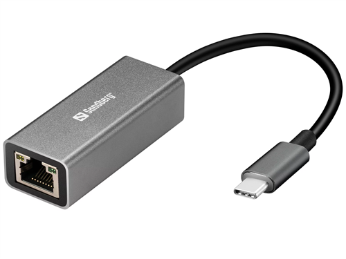 USB-C to Network Converter, Silver