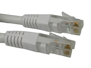 SAVER Network Cat 6 Cable, White (3m)