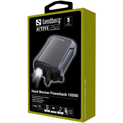 Sandberg Hand Warmer Powerbank 10000
