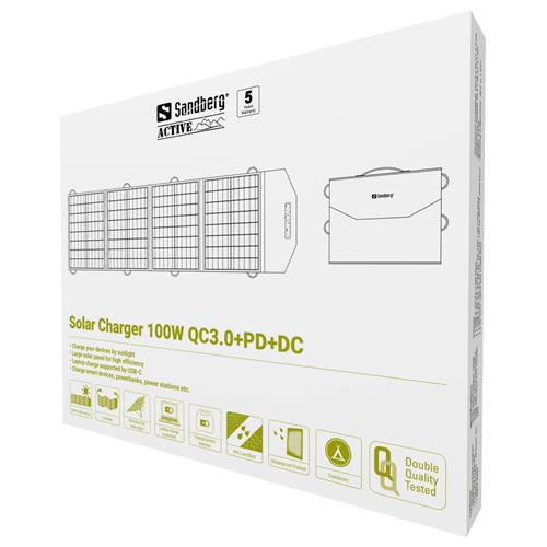 Sandberg Solar Charger 100W QC3.0+PD+DC