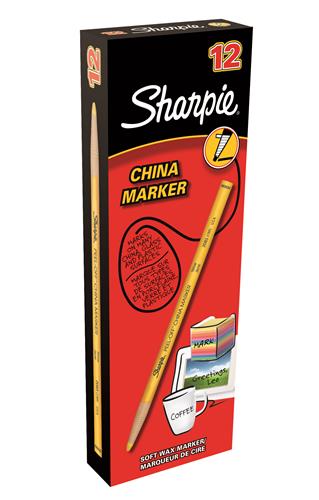 Marker Sharpie China 2,0mm gul