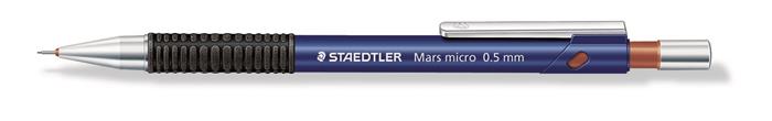 Stiftblyant Mars Micro 0,5mm blå