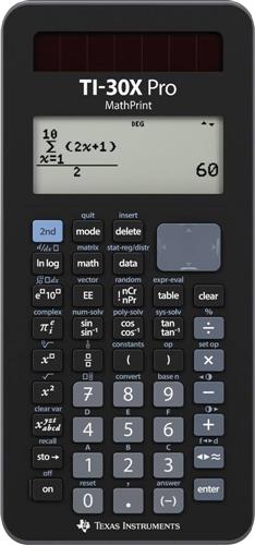 Texas TI-30X Pro Mathprint Scientific calculator