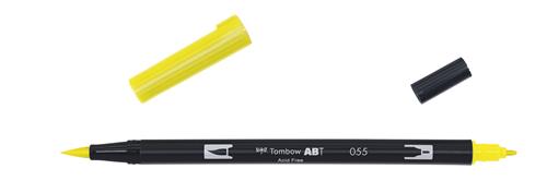 Marker Tombow ABT Dual Brush 055 process yellow