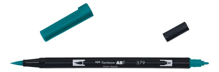 Marker Tombow ABT Dual Brush 379 jade green
