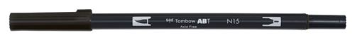 Marker Tombow ABT Dual Brush N15 black