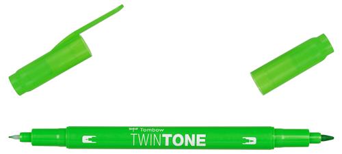 Marker Tombow TwinTone yellow green 0,3/0,8