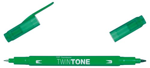 Marker Tombow TwinTone green 0,3/0,8