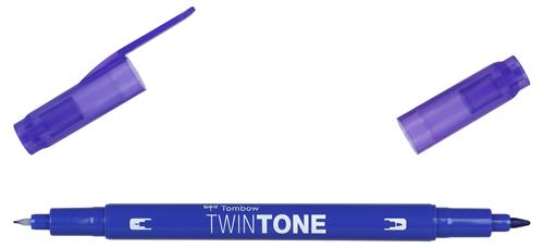 Marker Tombow TwinTone prussian blue 0,3/0,8