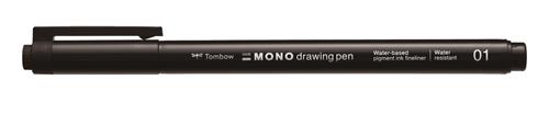 Fineliner Tombow MONO drawing 01