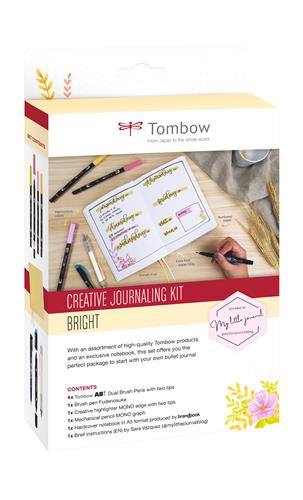 Creative Journaling Kit Tombow Bright