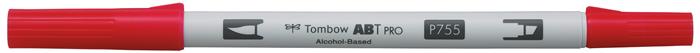 Marker alcohol ABT PRO Dual Brush 755 rubine red