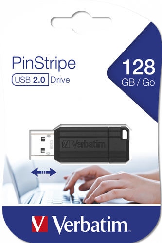 USB 2.0 Store ´N´ Go Pin 128GB, Black