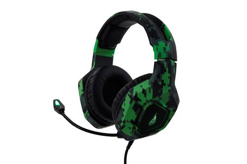 SUREFIRE Skirmish Gaming Headset, Green/Black