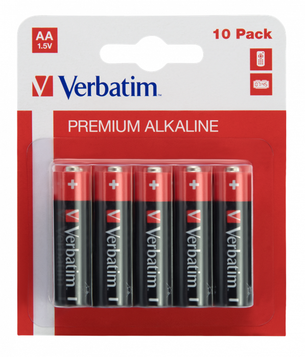 Verbatim Alkaline AA/LR6 (10-Pack)