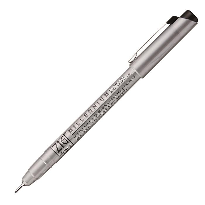 ZIG Millennium Pen 0,8mm sort
