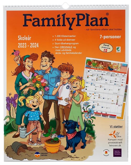 FamilyPlan | 2023/2024 | 7 Personer |