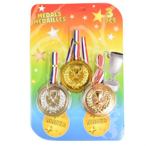 Medaljer | Guld/Sølv/Bronze | 5,5cm |