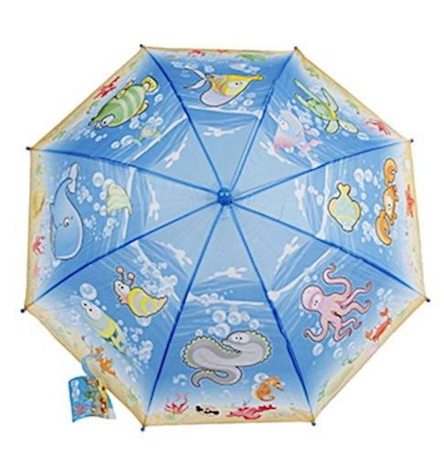 Paraply til børn med fisk