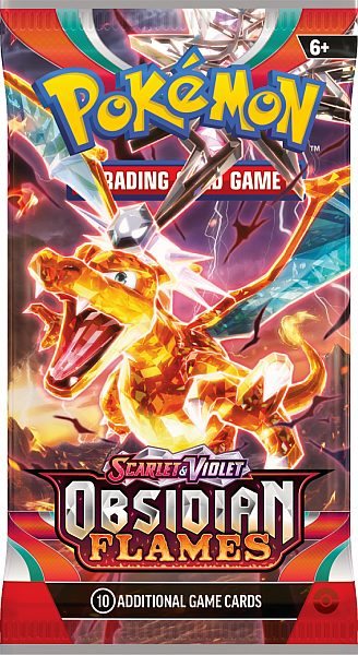 Pokemon Boosterpakke | Scarlet & Violet 3 - Obsidian Flames |