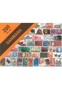 200 Danmark frimærker
